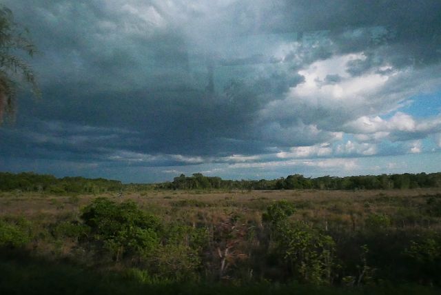 266-Paraty-001-op-weg-naar-Campo-Grande.jpg - We rijden in ongeveer 5 uur naar Campo Grande. Met het verlaten van de Pantanal verlaten we precies ook het goede weer.