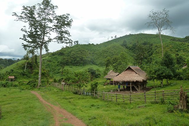 022-Luang-Nam-Tha-trektocht-115.jpg - Akha-dorp, Nam Ha nationaal park, Laos