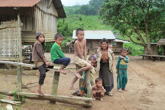 024-Luang-Nam-Tha-trektocht-165.jpg - Akha-dorp, Nam Ha nationaal park, Laos