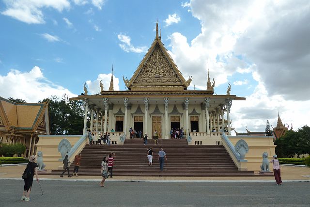 579-Phnom-Penh-059-paleis.jpg - Het paleis werd gebouwd in 1866 en is de huidige woonplaats van koning Sihamoni.