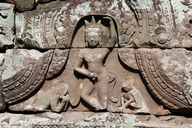 667-Siem-Reap-083-angkor.jpg - In tegenstelling tot de rest van Angkor is Bayon een boeddhistische tempel met hindoeïstische elementen.