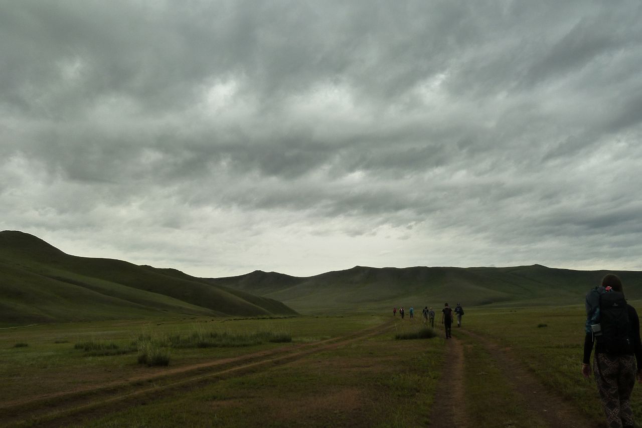 085-Hustai-NP-082.jpg - 's Anderendaags nog geen spoor van de verhoopte Mongoolse blauwe lucht.