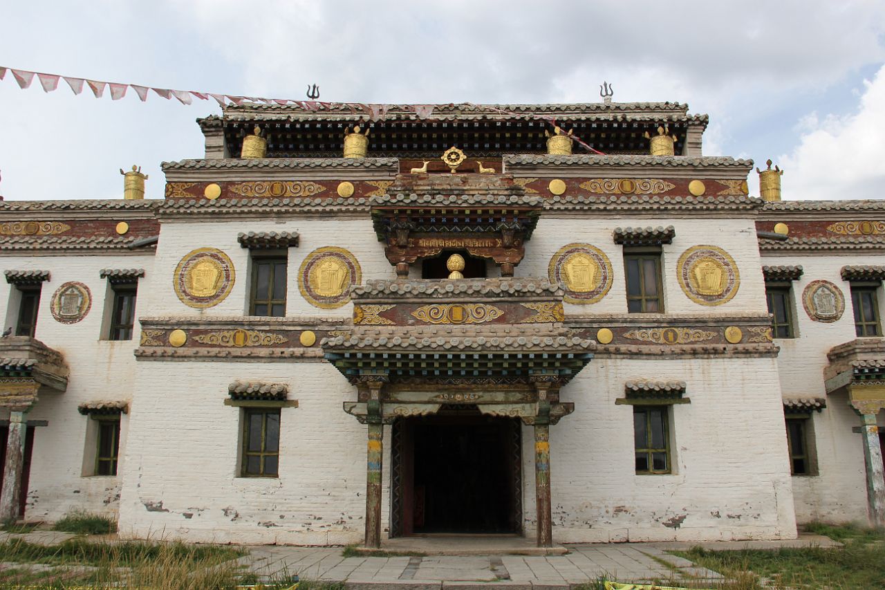 270-Kharkhorum-024-ErdeneZuu.jpg - Erdene Zuu Khiid, het oudste Boeddhistische klooster in Mongolië, is dé bezienswaardigheid in Karakorum.