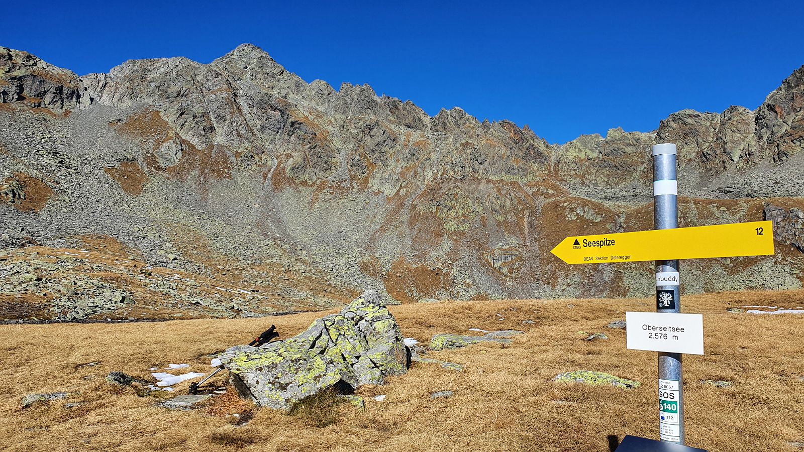 035-dag-3-37-Seespitze.jpg - Terwijl Manfred naar de top gaat, blijf ik aan het meer. Dat is ook al goed voor een hoogteverschil van 841 m.