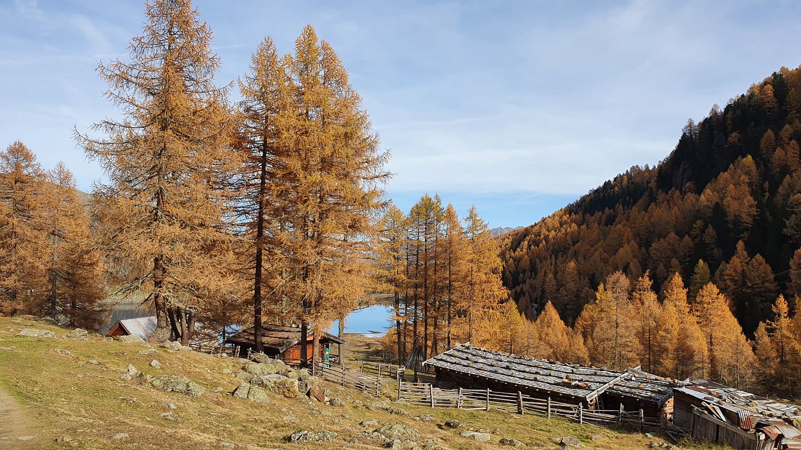 298-dag-9-068-Nagelstein-afdaling-Weisbrunnersee.jpg - Terug aan de Weisbrunnsee en met de auto naar St. Gertraud.